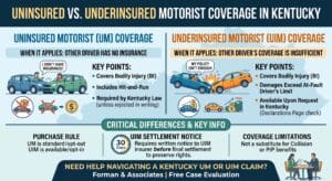 Uninsured vs. Underinsured Motorist Coverage in Kentucky
