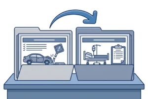 Professional header image for industry analysis: Medical Malpractice After a Car Accident: When the Hospit...